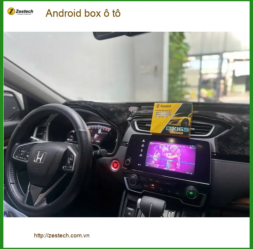 Cửa hàng lắp Android box ô tô uy tín Quận 2 cho Mazda CX-5 của Anh Khang ảnh thực tế 4