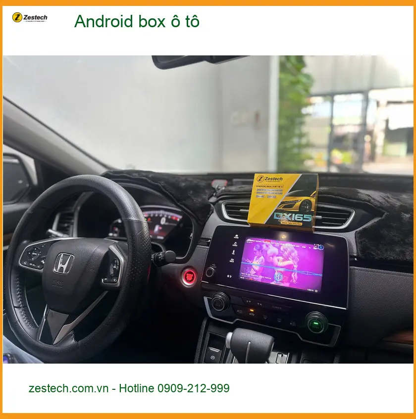 Chú Minh lắp Android box ô tô cho Ford Everest tại Quận 9 để nâng cấp giải trí