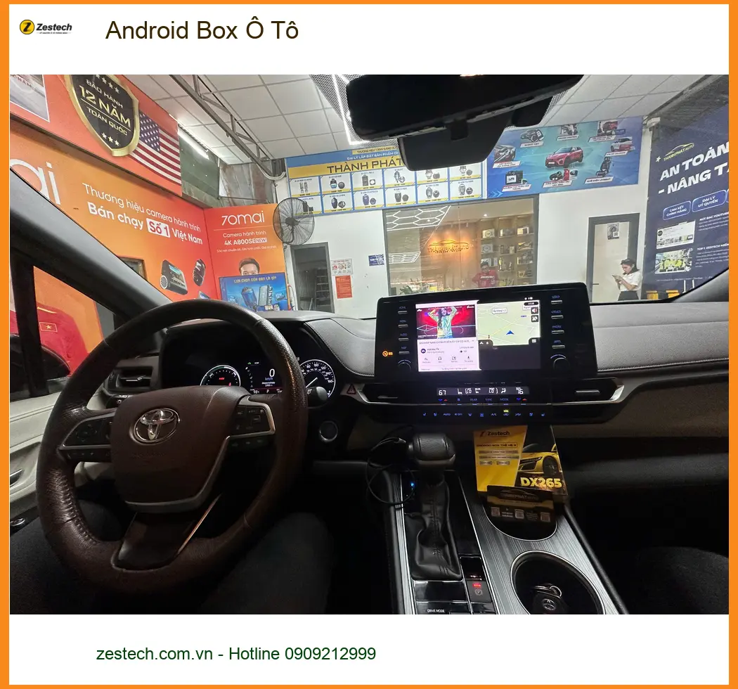 Anh Khoa lắp Android Box Ô Tô cho Honda CR-V tại Quận 9 xem phim giải trí ảnh thực tế 2
