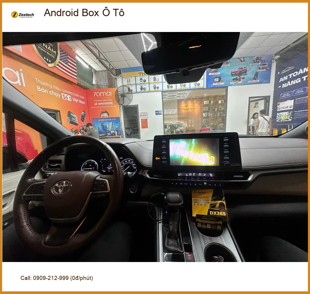 Anh Tùng nâng cấp Android Box Ô Tô tại Quận Thủ Đức cho Honda Civic