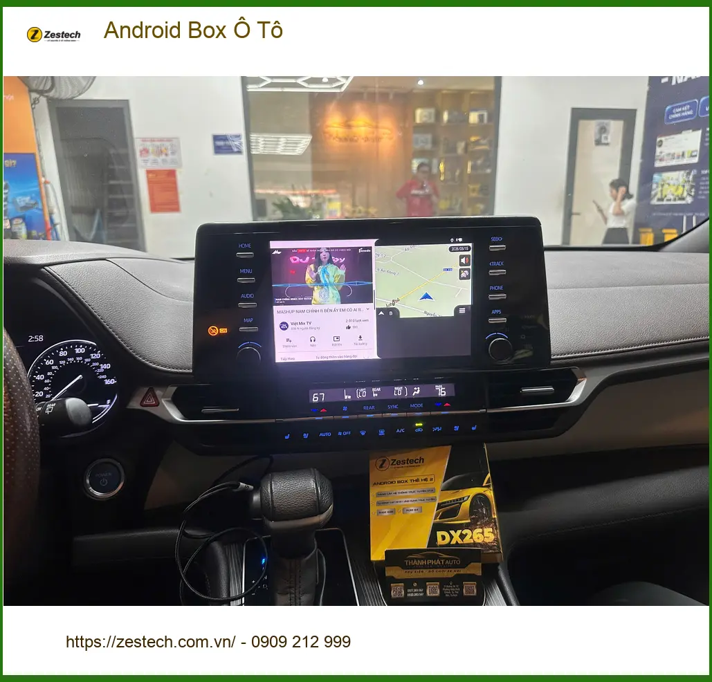 Anh Tùng nâng cấp Android Box Ô Tô tại Quận Thủ Đức cho Honda Civic ảnh thực tế 3