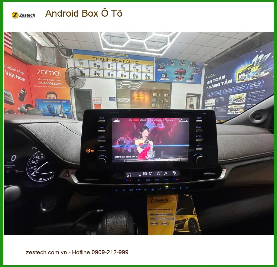 Anh Tùng nâng cấp Android Box Ô Tô tại Quận Thủ Đức cho Honda Civic ảnh thực tế 4