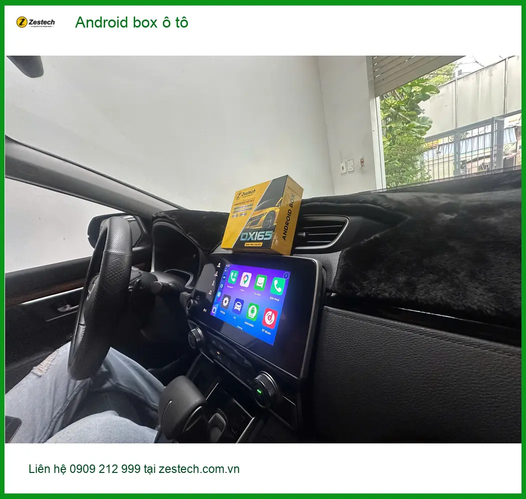 Bác Lâm lắp Android box ô tô cho Kia Sorento tại Quận 7 tiện lợi
