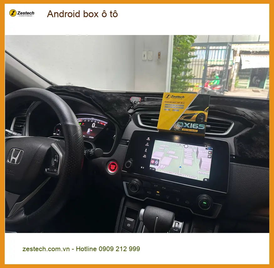 Anh Minh lắp Android box ô tô cho Hyundai Creta tại Bình Thạnh