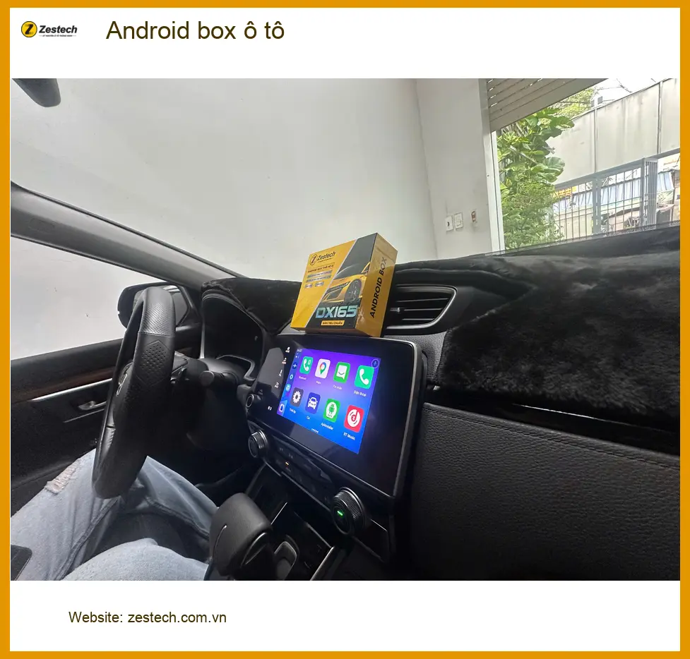Anh Minh lắp Android box ô tô cho Hyundai Creta tại Bình Thạnh ảnh thực tế 4