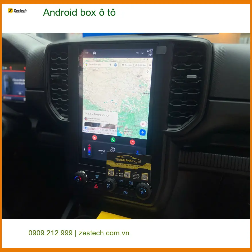 Anh Khôi lắp Android box ô tô cho Mazda CX-5 tại Hóc Môn tiện lợi giải trí