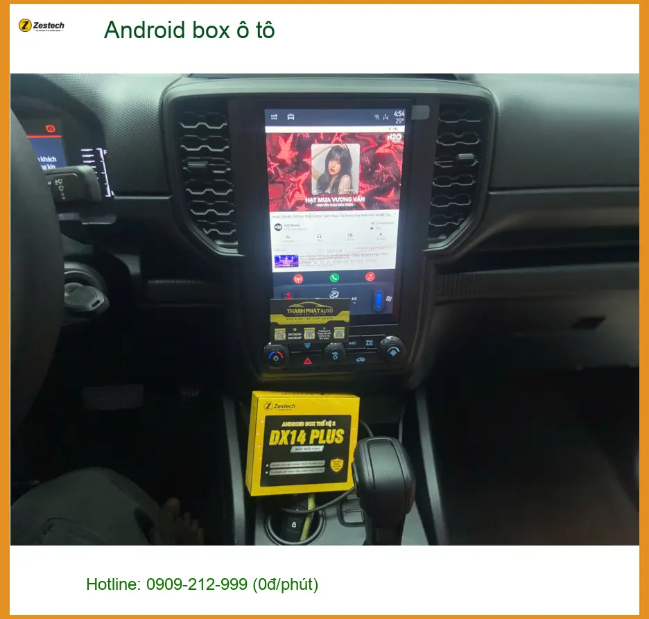 Anh Khôi lắp Android box ô tô cho Mazda CX-5 tại Hóc Môn tiện lợi giải trí ảnh thực tế 2