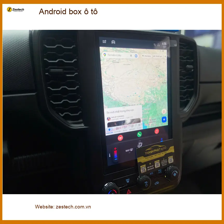 Anh Khôi lắp Android box ô tô cho Mazda CX-5 tại Hóc Môn tiện lợi giải trí ảnh thực tế 3
