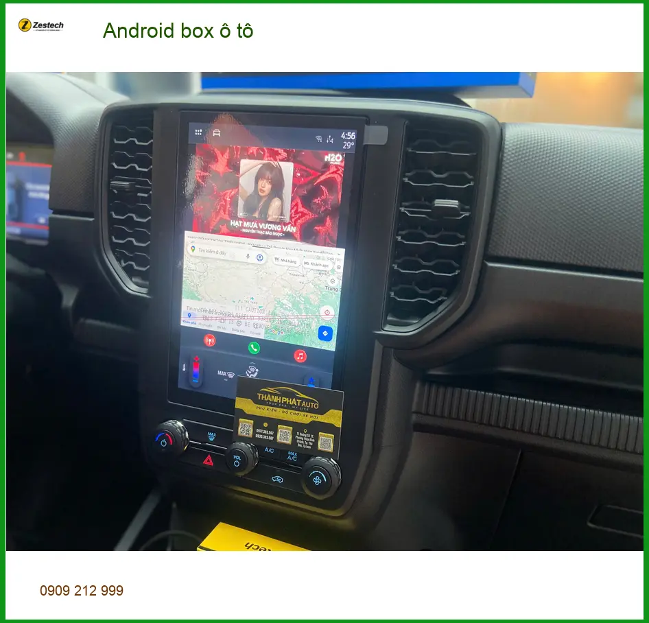 Anh Khôi lắp Android box ô tô cho Mazda CX-5 tại Hóc Môn tiện lợi giải trí ảnh thực tế 4