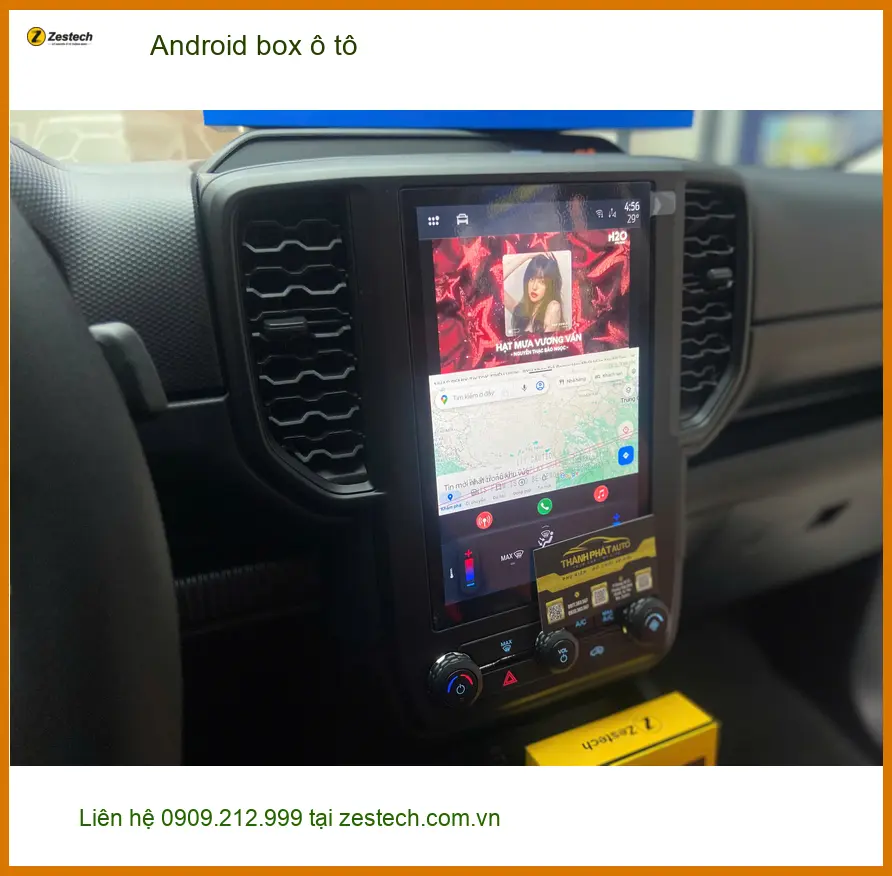 Anh Khôi lắp Android box ô tô cho Mazda CX-5 tại Hóc Môn tiện lợi giải trí ảnh thực tế 5