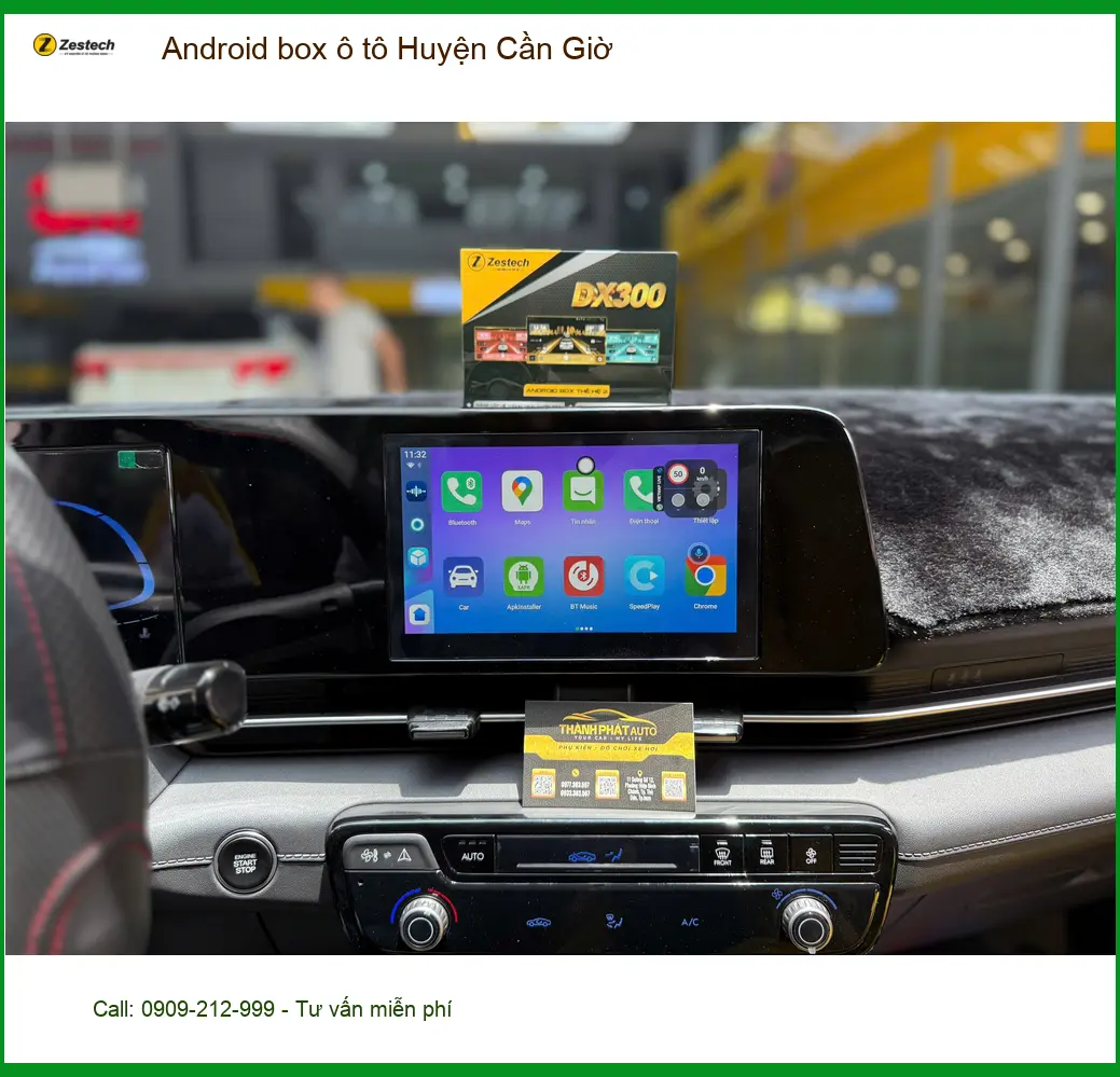 Trung Tâm Lắp Android Box box ô tô Huyện Cần Giờ - Lắp Đặt Uy Tín TPHCM ảnh thực tế 2