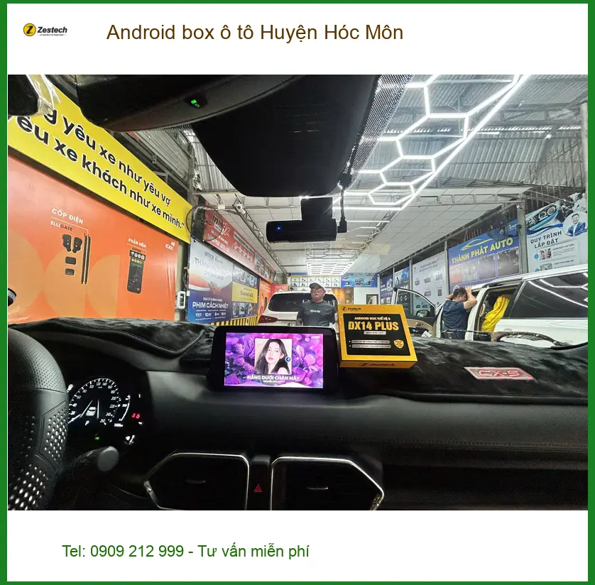 Trung Tâm Lắp Android Box Ô Tô Tại Huyện Hóc Môn - Lắp Đặt Uy Tín TPHCM