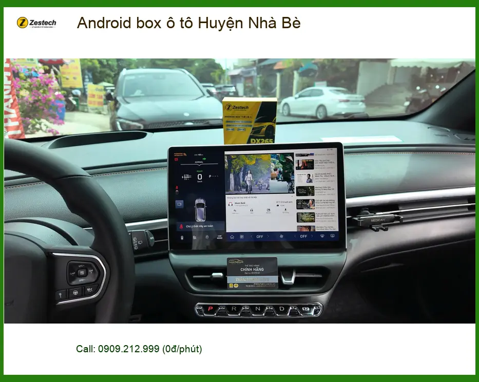 Địa Chỉ Lắp Android Box box ô tô Huyện Nhà Bè - Lắp Đặt Uy Tín TPHCM