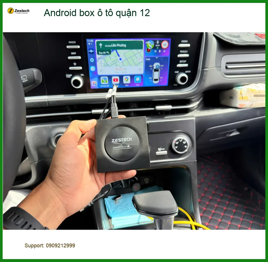 Địa Chỉ Lắp Android Box Ô Tô Tại Quận 12 - Lắp Đặt Uy Tín TPHCM ảnh thực tế 3