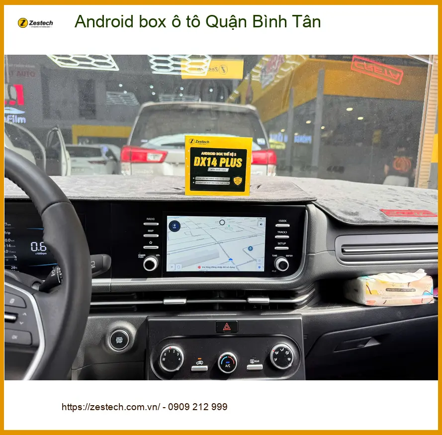 Trung Tâm Lắp Đặt Android Box box ô tô Quận Bình Tân - Nâng Cấp Chính Hãng