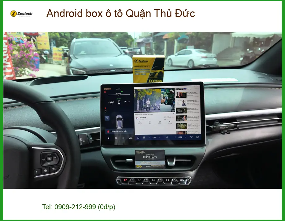 Cửa Hàng Gắn Android Box box ô tô Tại Quận Thủ Đức - Giá Tốt TPHCM ảnh thực tế 2