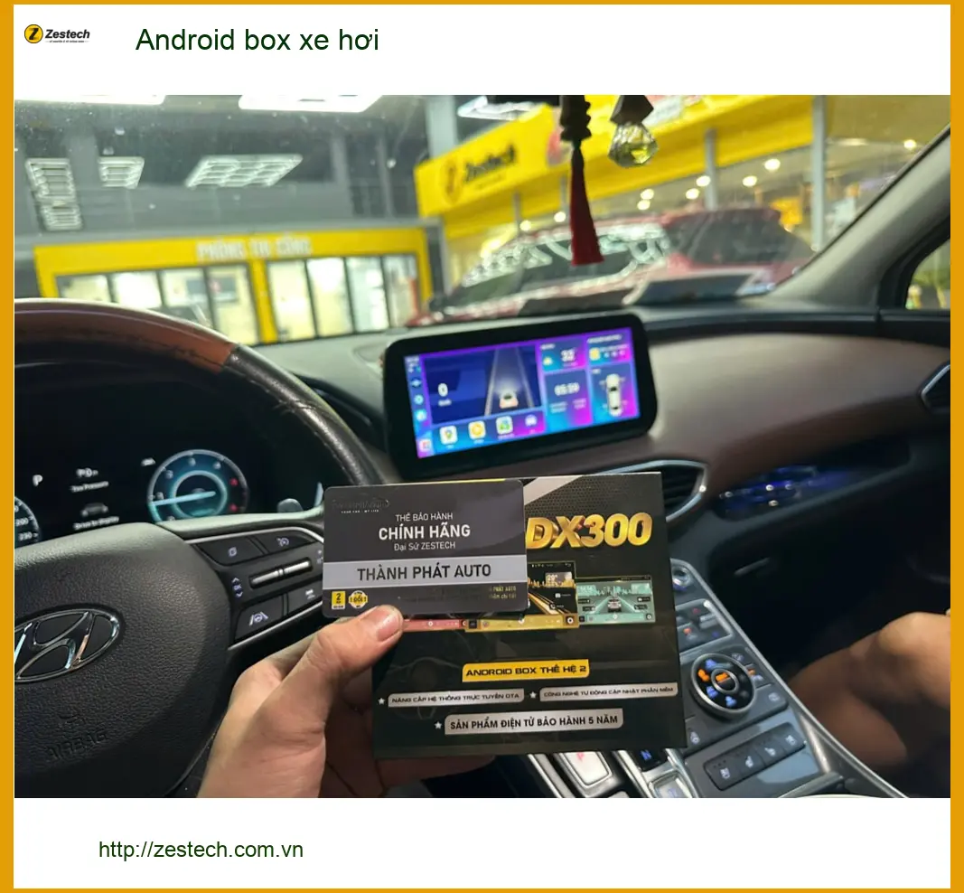Anh Duy Anh lắp Android box xe hơi Toyota Vios tại Hóc Môn giải trí đa năng
