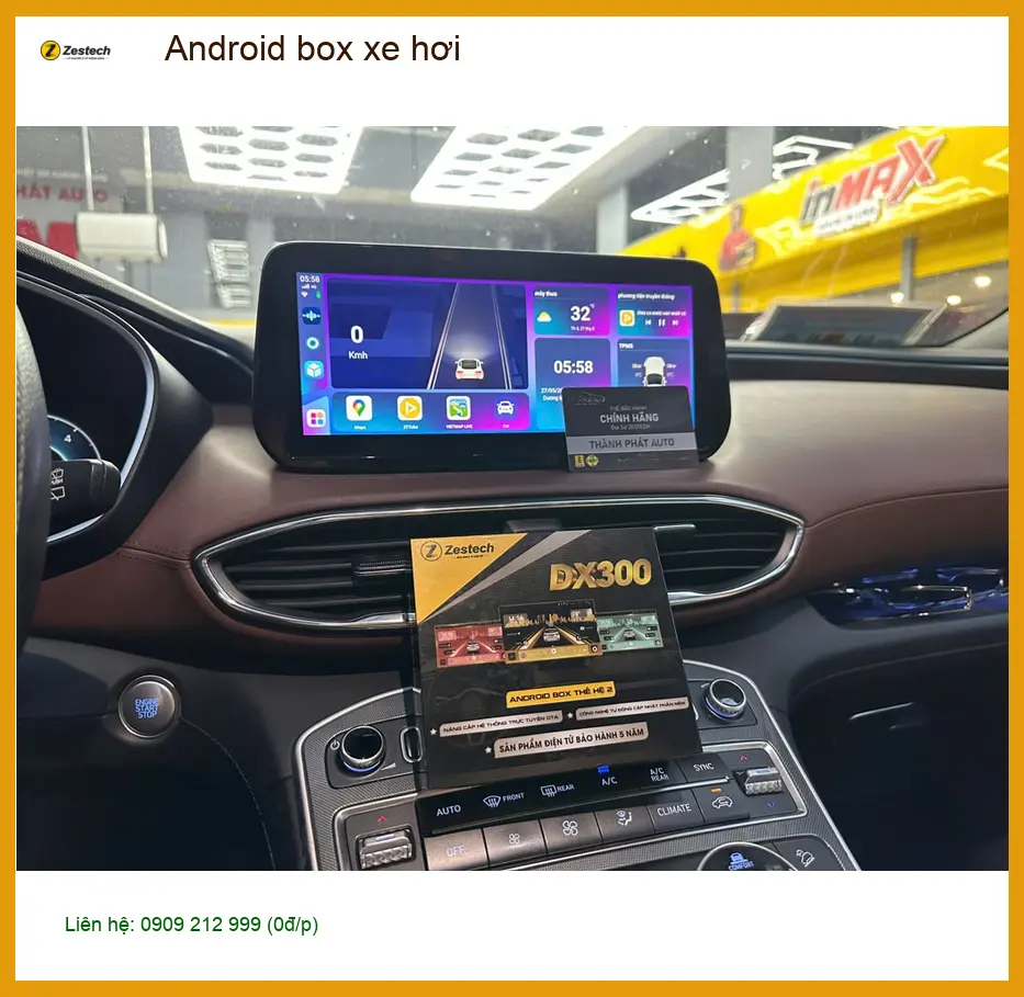 Anh Quốc Anh lắp Android Box cho Hyundai Accent ở Bình Tân xem YouTube