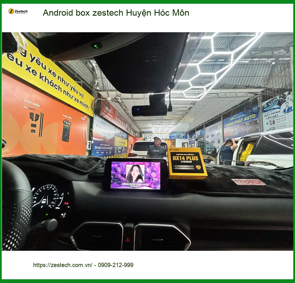 Địa Chỉ Lắp Android Box Zestech Ô Tô Tại Huyện Hóc Môn - Nâng Cấp Chính Hãng ảnh thực tế 2