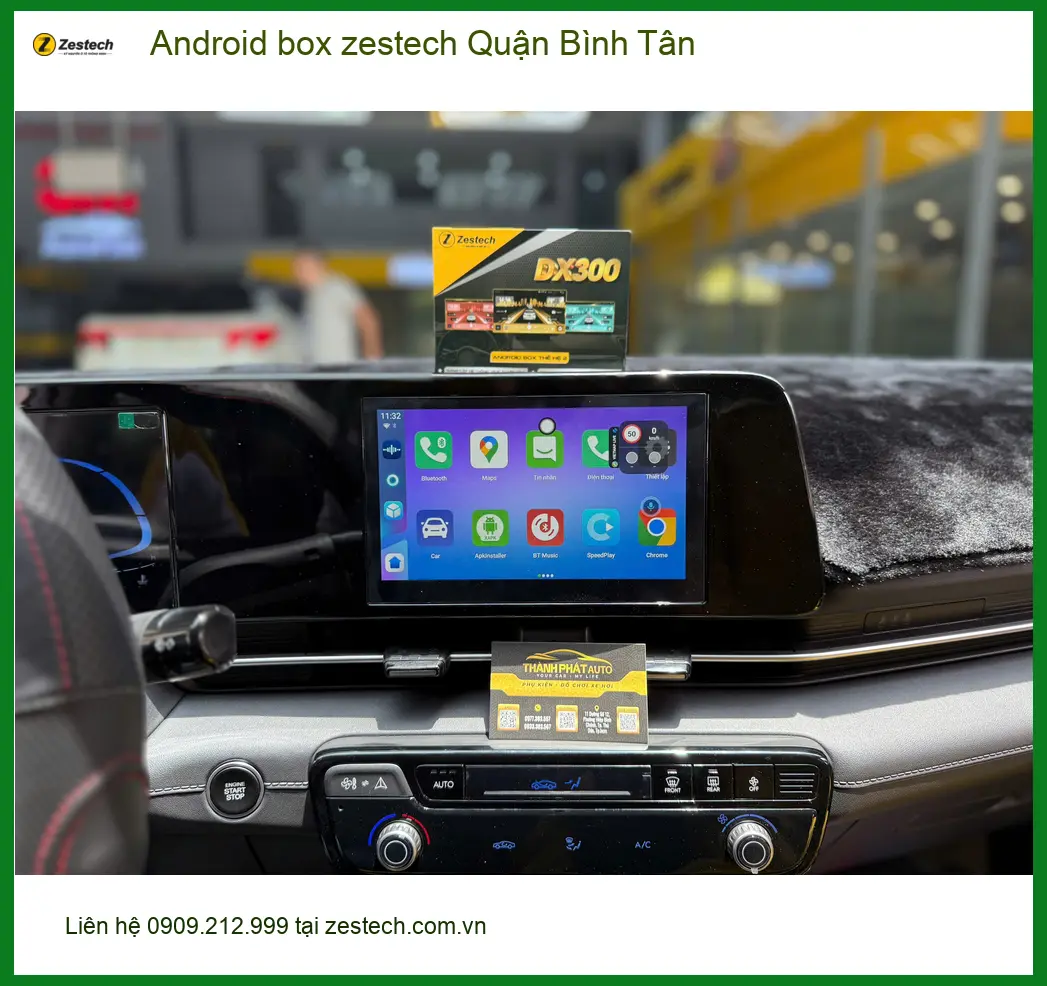 Trung Tâm Gắn Android Box box zestech Quận Bình Tân - Gắn Nhanh Trong Ngày