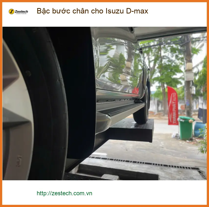 Anh Khôi lắp bậc bước chân cho Isuzu D-max tại Hóc Môn để xe thêm tiện nghi và mạnh mẽ ảnh thực tế 3