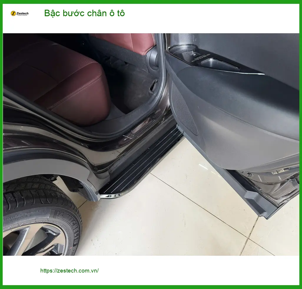Bác Minh lắp bậc bước chân ô tô Honda CR-V tại Quận Bình Tân ảnh thực tế 2