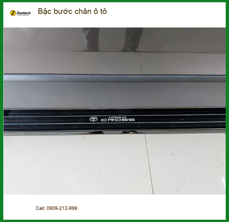Anh Quang lắp bậc bước chân ô tô cho Mitsubishi Outlander tại Thủ Đức ảnh thực tế 2