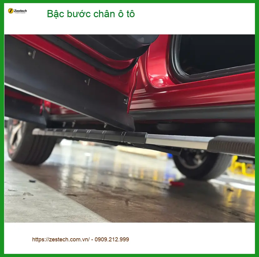 Anh Long lắp bậc bước chân ô tô cho Mazda CX-5 tại Quận 6 để ba mẹ tiện lên xuống ảnh thực tế 3