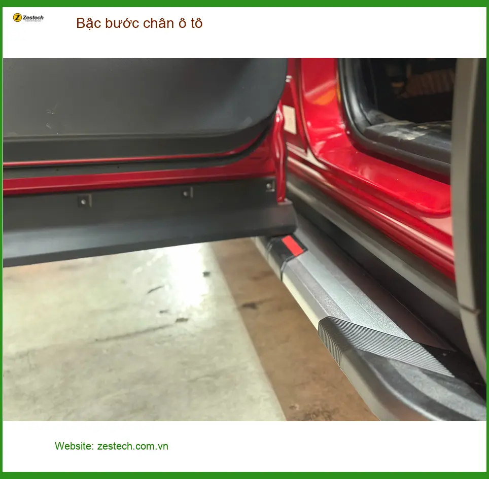 Anh Long lắp bậc bước chân ô tô cho Mazda CX-5 tại Quận 6 để ba mẹ tiện lên xuống ảnh thực tế 5