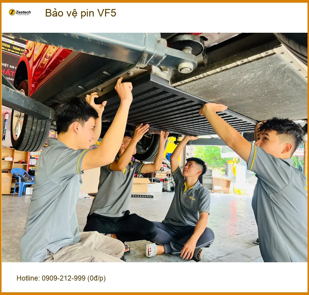 Anh Minh tìm dịch vụ bảo vệ pin VinFast VF5 ở Cần Giờ để kéo dài tuổi thọ ảnh thực tế 2