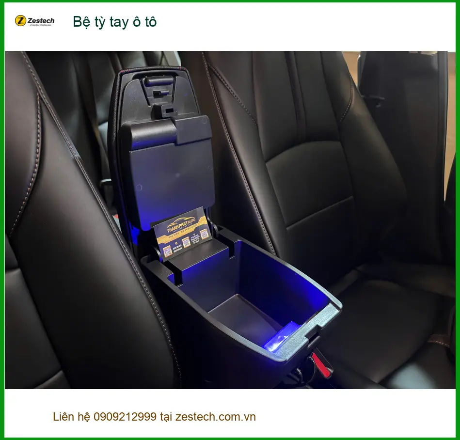 Chú Phong lắp bệ tỳ tay ô tô cho Honda Civic tại Quận Tân Bình để hành trình lái êm ái hơn ảnh thực tế 3
