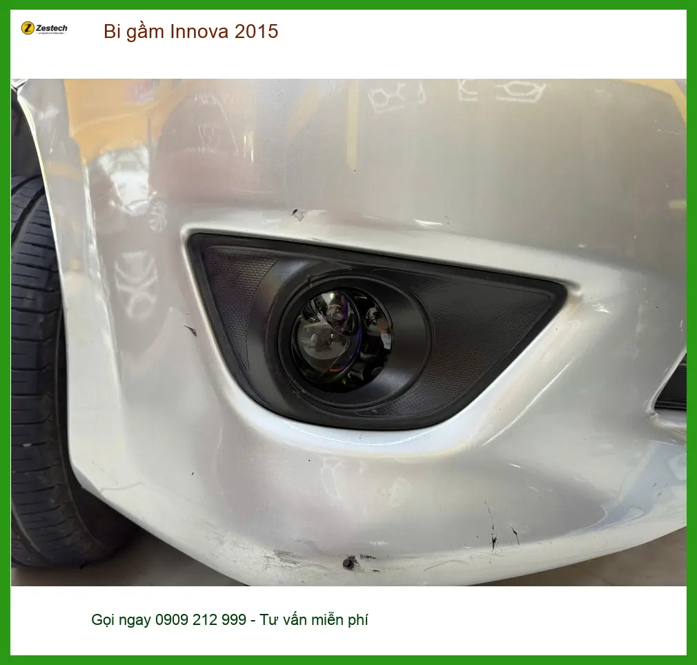 Chú Vĩnh độ bi gầm Innova 2015 tại Hóc Môn do thường xuyên đi đường tối ảnh thực tế 5