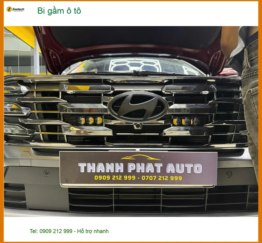 Chú Long lắp bi gầm ô tô cho Ford Everest tại Quận 2 để tăng sáng ảnh thực tế 2