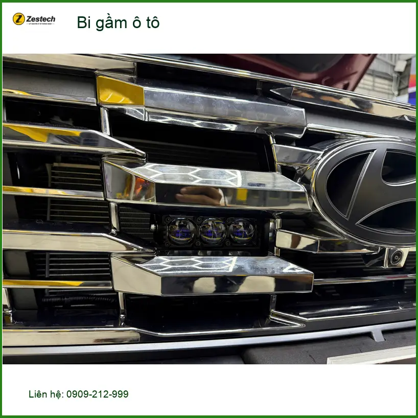 Anh Việt độ bi gầm ô tô cho Honda CR-V tại Quận 12, đèn zin kém sáng ảnh thực tế 2