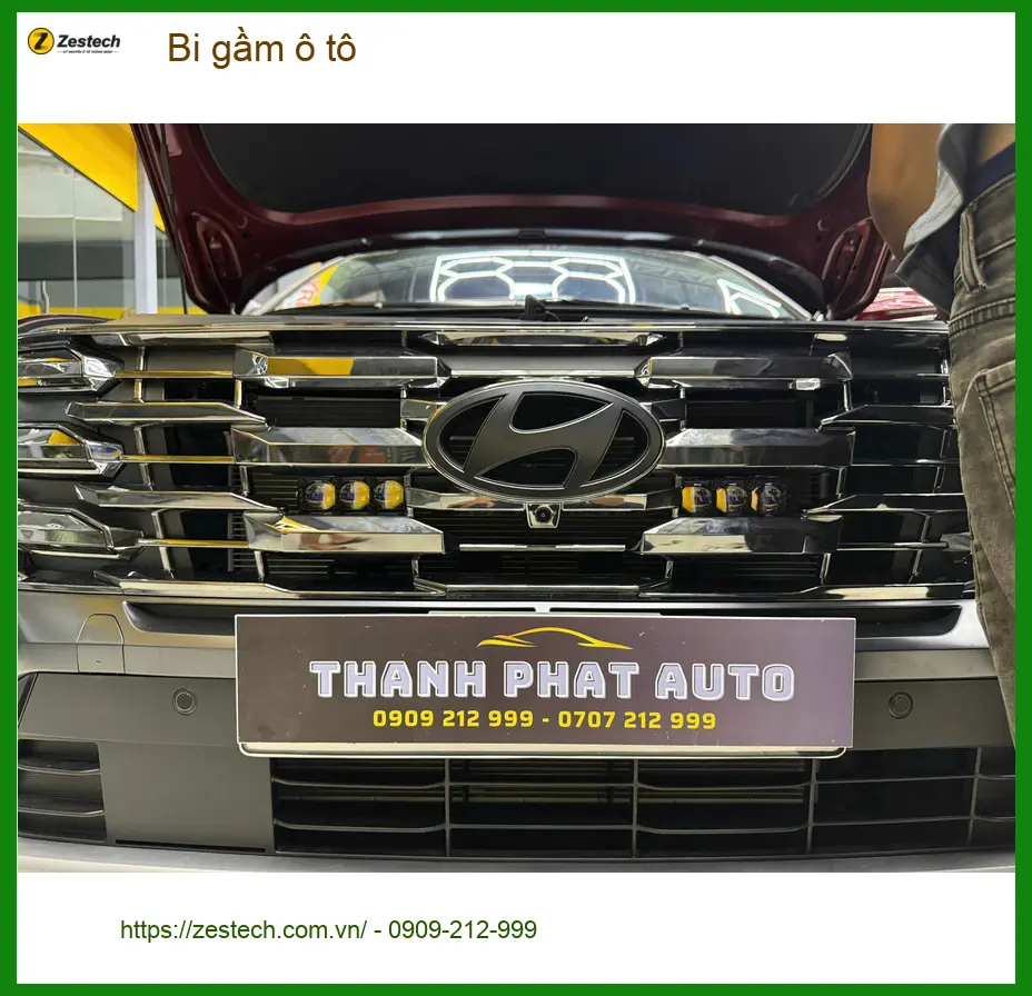 Anh Việt độ bi gầm ô tô cho Honda CR-V tại Quận 12, đèn zin kém sáng ảnh thực tế 4