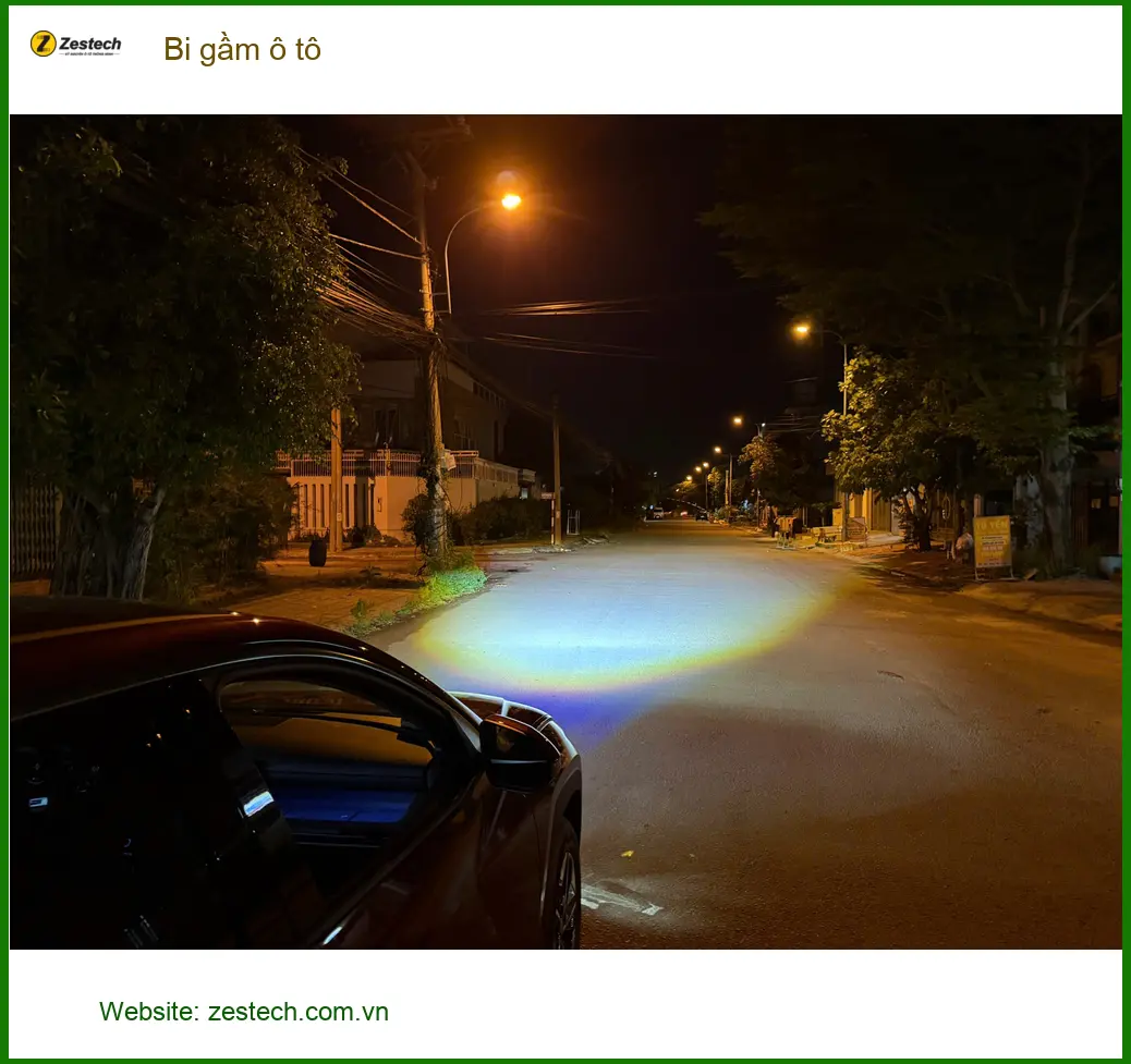 Anh Minh độ bi gầm ô tô cho Honda CRV tại Quận 10 để tăng cường ánh sáng khi đi đêm ảnh thực tế 2