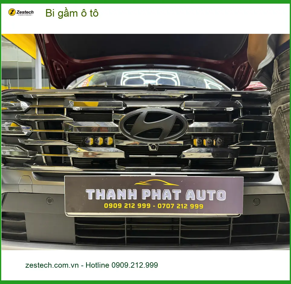 Anh Minh độ bi gầm ô tô cho Honda CRV tại Quận 10 để tăng cường ánh sáng khi đi đêm ảnh thực tế 3