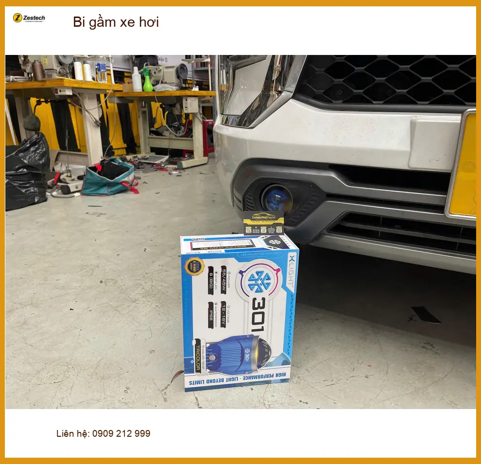 Anh Phước nâng cấp bi gầm xe Honda Civic để đi đêm an toàn hơn tại Quận 11 ảnh thực tế 4