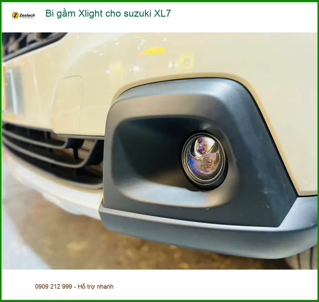 Anh Minh độ bi gầm Xlight Suzuki XL7 tại Quận Tân Phú tăng sáng đêm. ảnh thực tế 2
