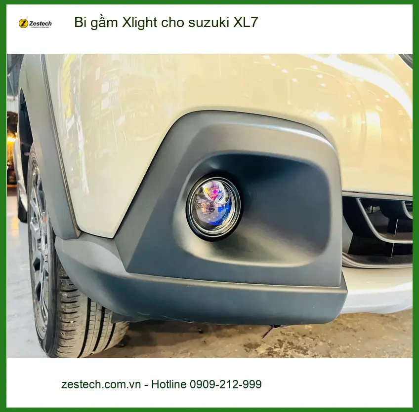 Anh Gia Bảo độ bi gầm Xlight cho Suzuki XL7 Quận 10 để cải thiện ánh sáng