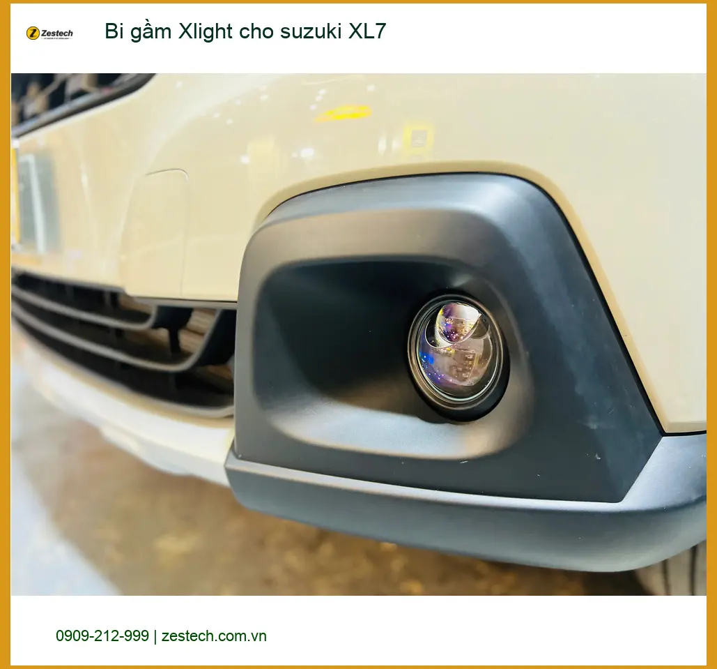 Anh Gia Bảo độ bi gầm Xlight cho Suzuki XL7 Quận 10 để cải thiện ánh sáng ảnh thực tế 2