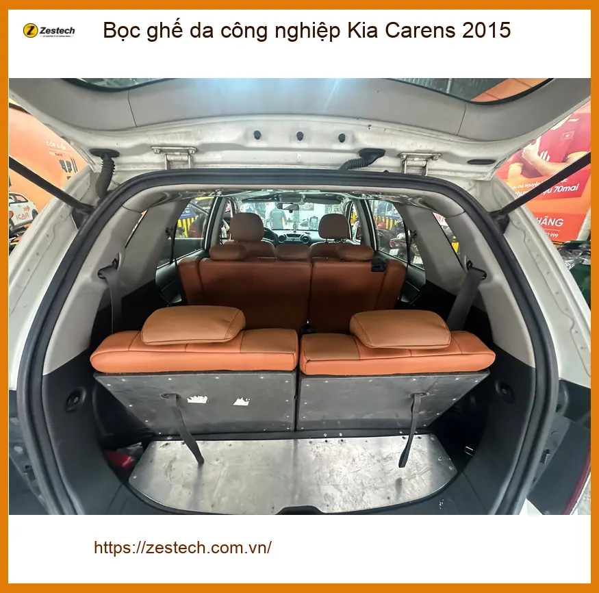 Anh Minh Khang bọc ghế da công nghiệp Kia Carens 2015 Quận Bình Chánh. ảnh thực tế 4