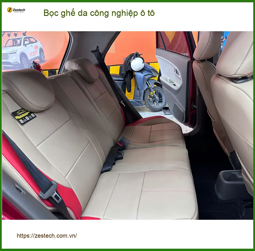 Chị Diệu bọc ghế da công nghiệp ô tô Mazda CX-5 tại Quận 9 để nội thất sạch và bền ảnh thực tế 2