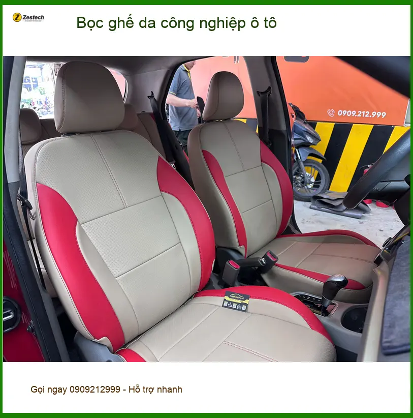 Chị Diệu bọc ghế da công nghiệp ô tô Mazda CX-5 tại Quận 9 để nội thất sạch và bền ảnh thực tế 4