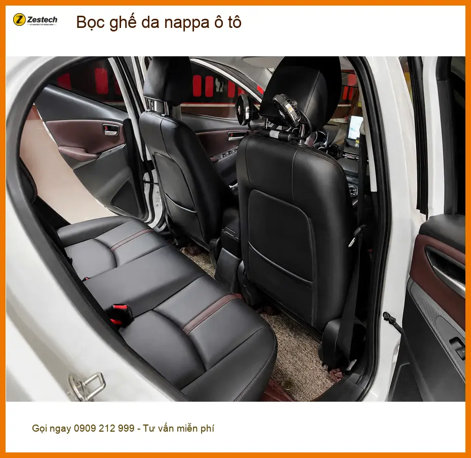 Anh Khang bọc ghế da nappa ô tô Toyota Corolla Altis ở Quận 12