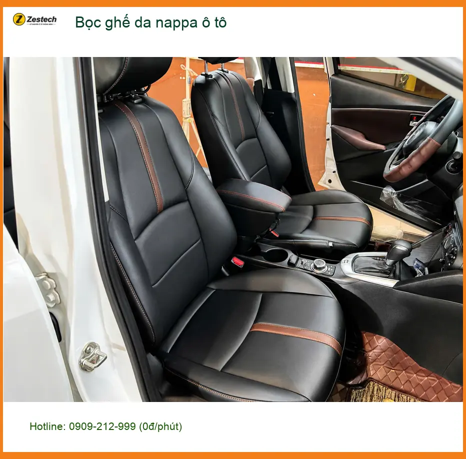 Anh Khang bọc ghế da nappa ô tô Toyota Corolla Altis ở Quận 12 ảnh thực tế 3