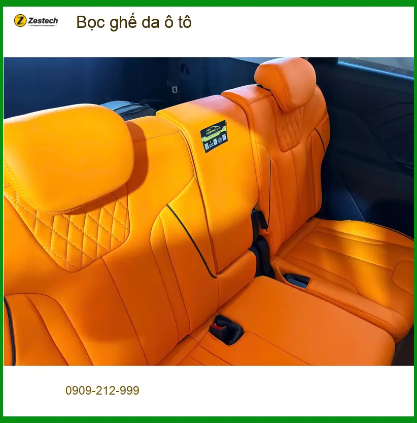 Anh Phát bọc ghế da ô tô Toyota Camry tại Quận 6 muốn nội thất sang trọng hơn ảnh thực tế 2