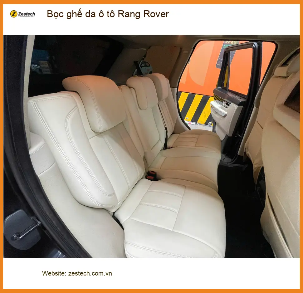 Anh Phước bọc ghế da Rang Rover Evoque tại Bình Chánh để nâng tầm không gian xe ảnh thực tế 4