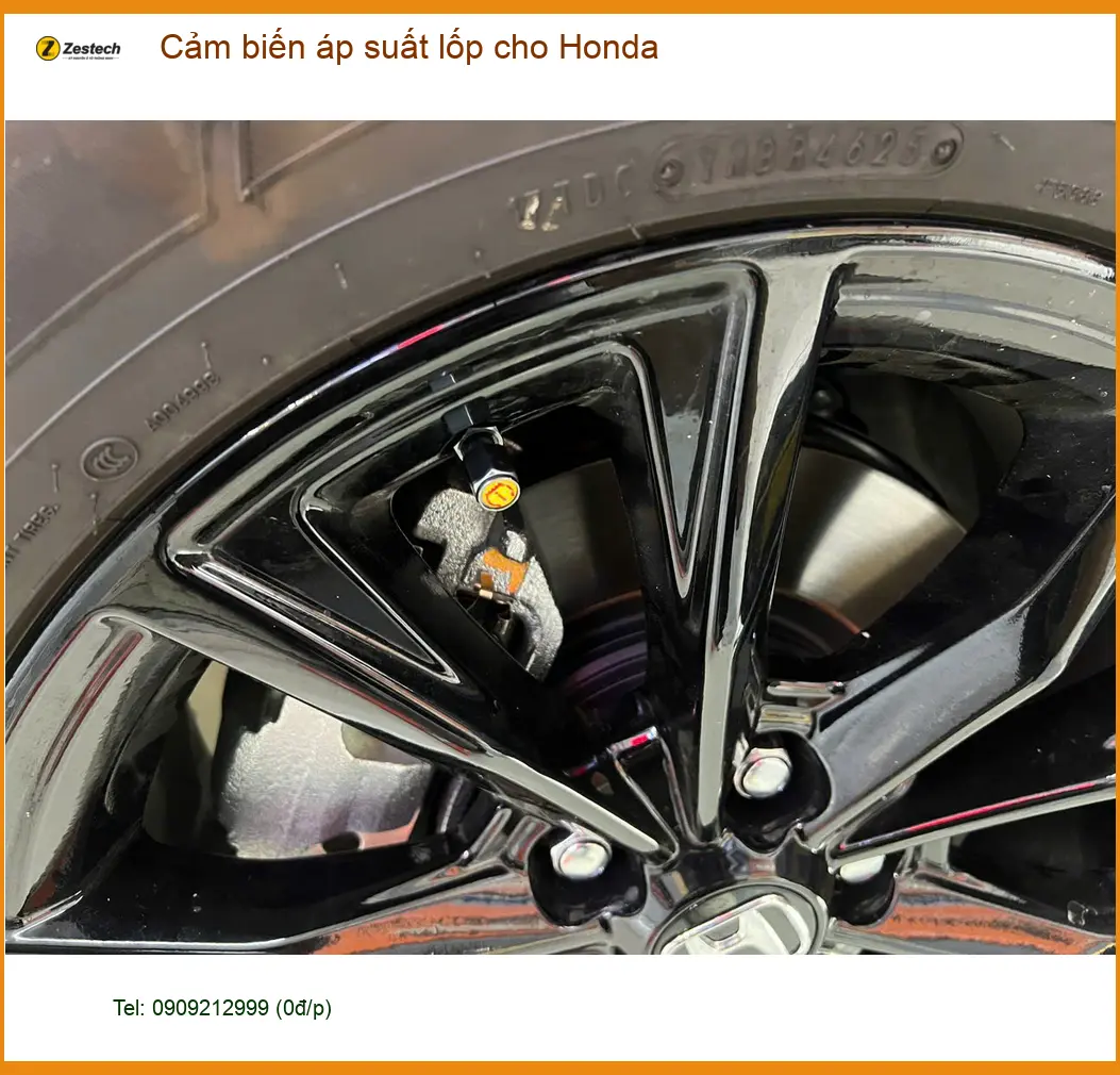 Anh Tùng lắp Cảm biến áp suất lốp cho Honda City tại Quận Tân Bình ảnh thực tế 5