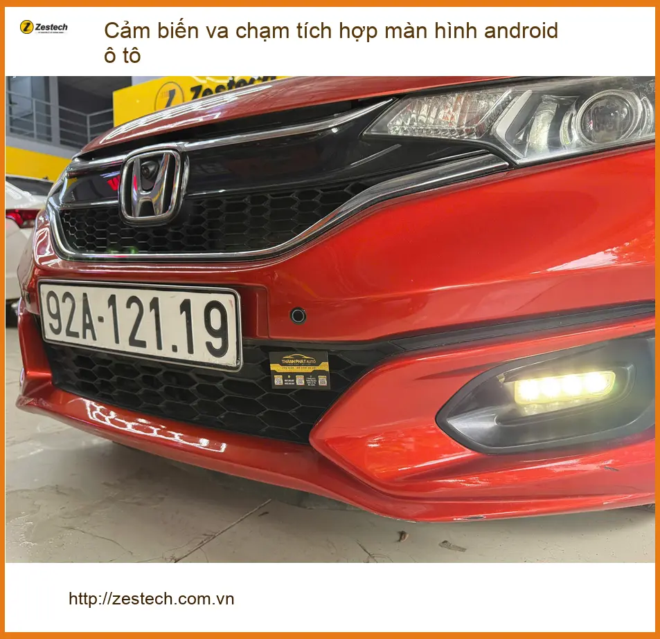 Anh Trọng lắp cảm biến va chạm màn hình Android ô tô Hyundai Accent Quận 2 ảnh thực tế 2